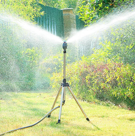 (🎁2024 New Year Hot Sale🎁)Rotating Tripod Sprinkler